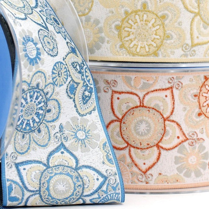 Cubrecosturas flores vintage