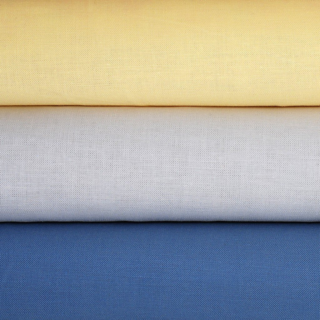 Tela popelin lisa 100% algodón orgánico