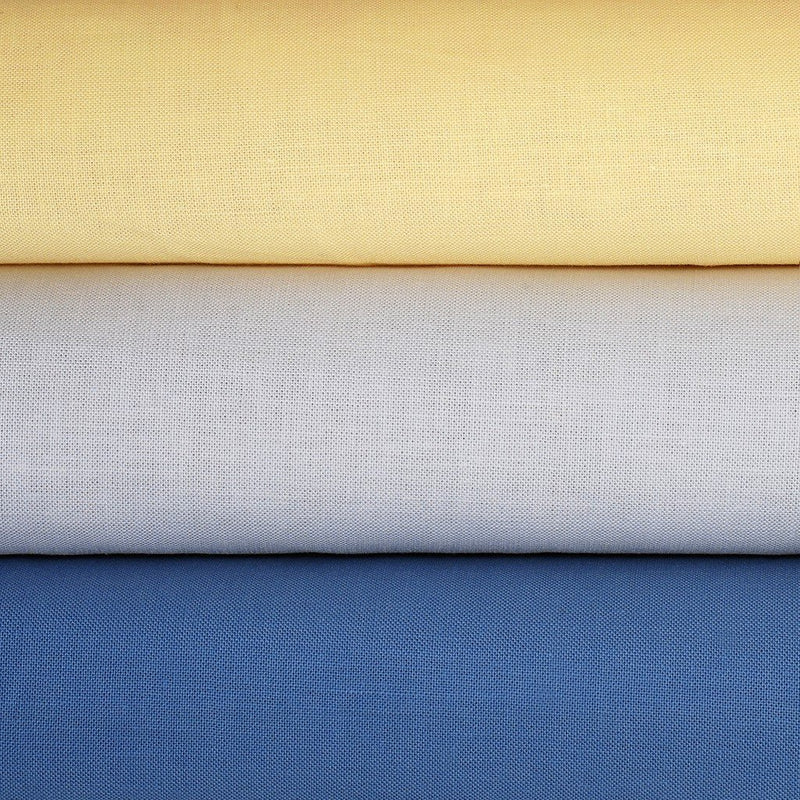 Tela popelin lisa 100% algodón orgánico