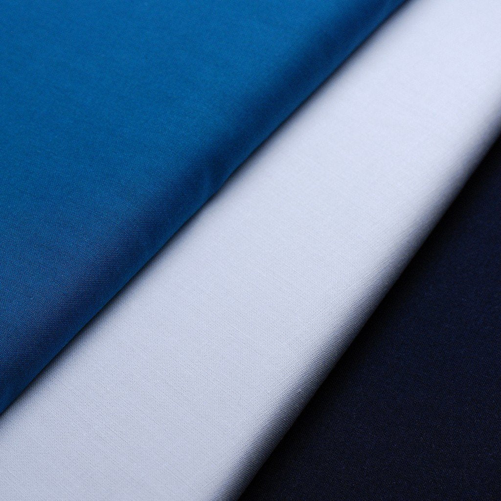 Tela popelin lisa 100% algodón orgánico