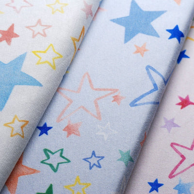 Punto estampado estrellas