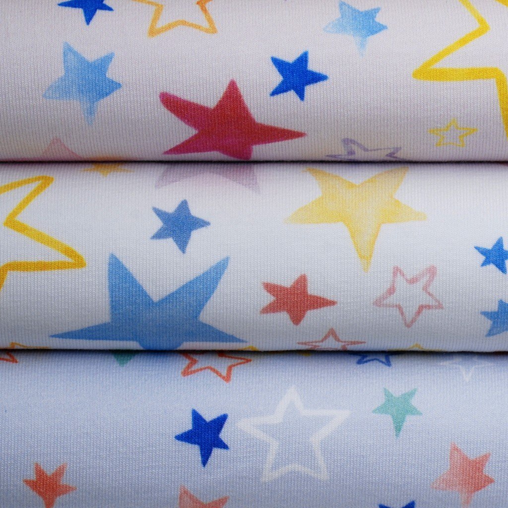 Punto estampado estrellas