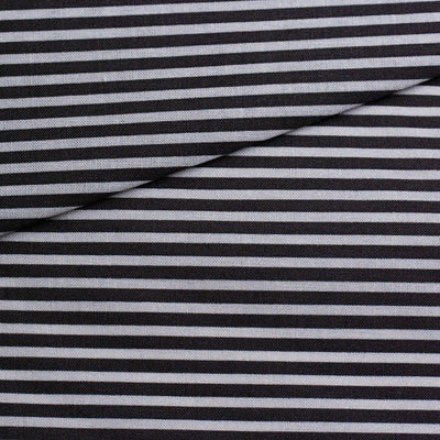 Tela estampada rayas básicas