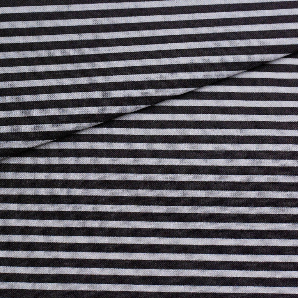 Tela estampada rayas básicas