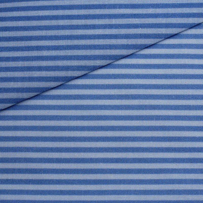 Tela estampada rayas básicas