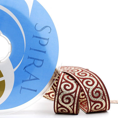 Cubrecosturas greca metalizada