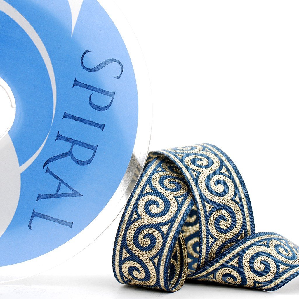 Cubrecosturas greca metalizada