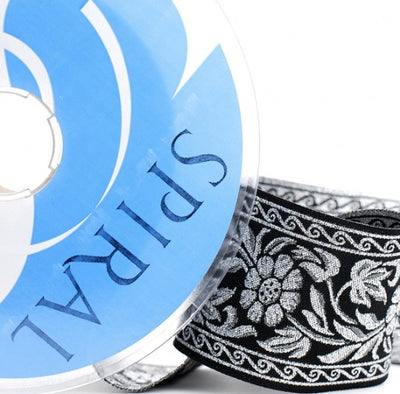 Cubrecosturas jacquard Folk (15 MTRS)