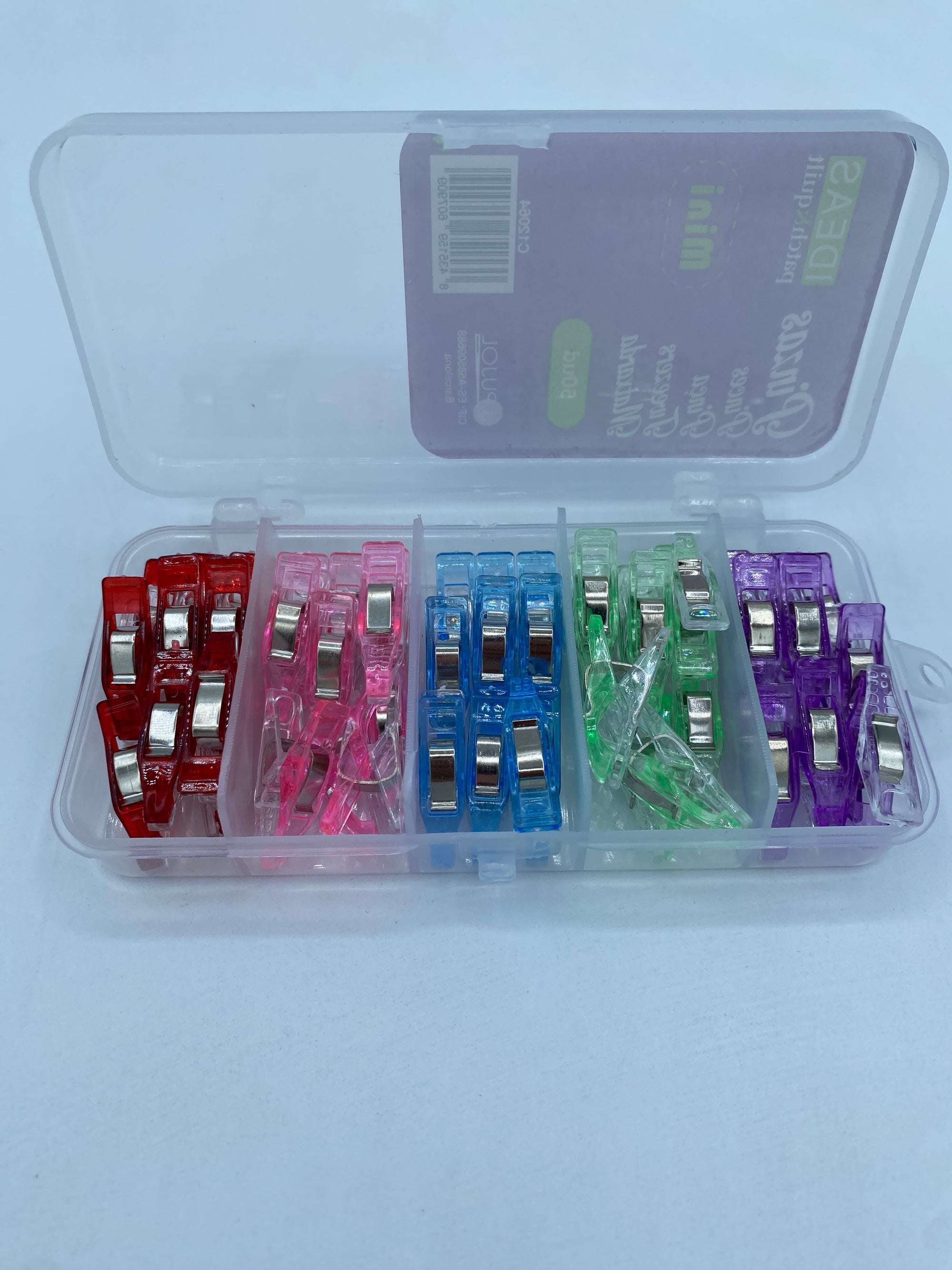 PINZAS MINI PATCHWORK 50U (IDEAS)