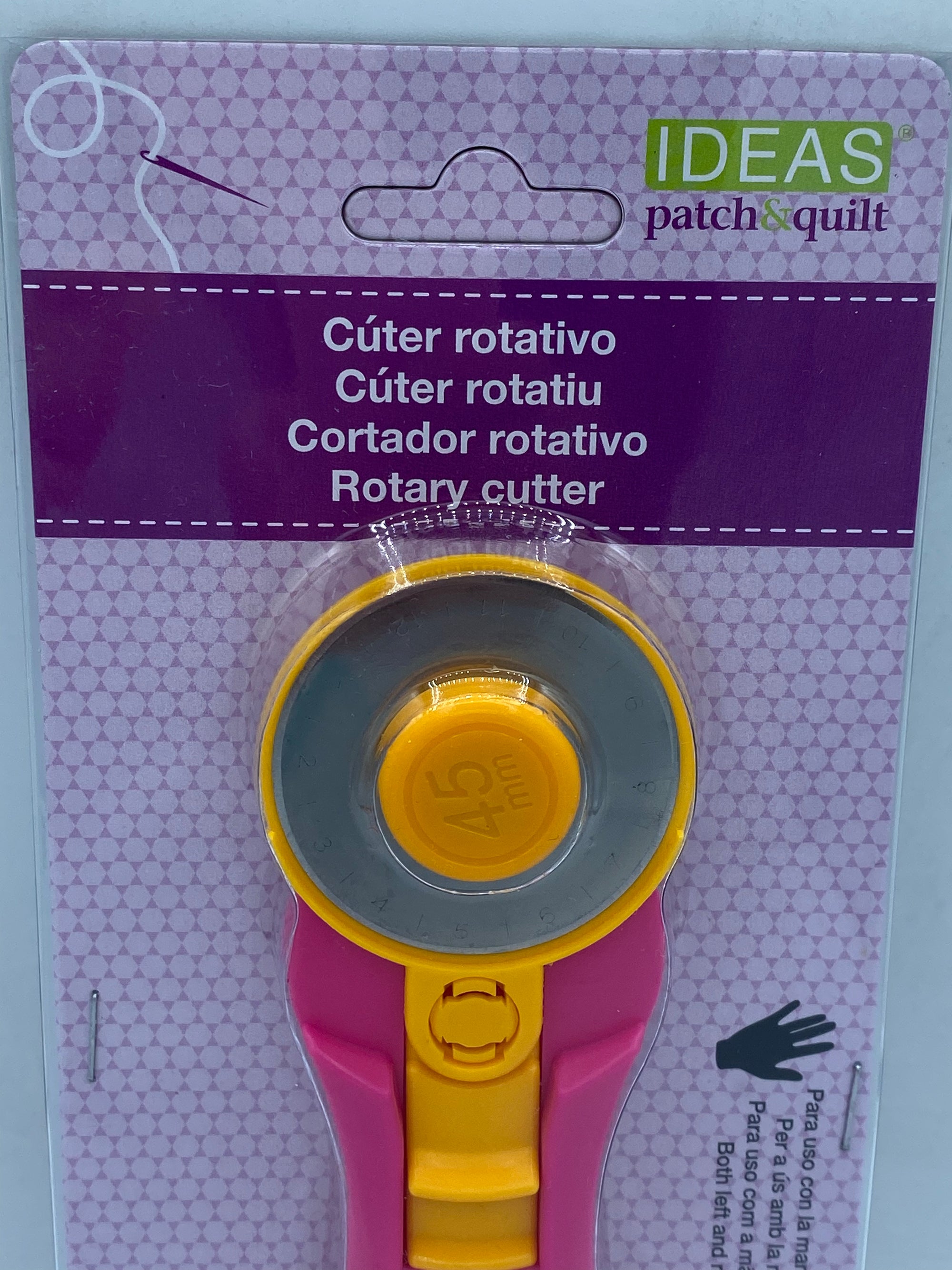 CUTTER PATCHWORK ROTATIVO DE 45 MM (IDEAS)
