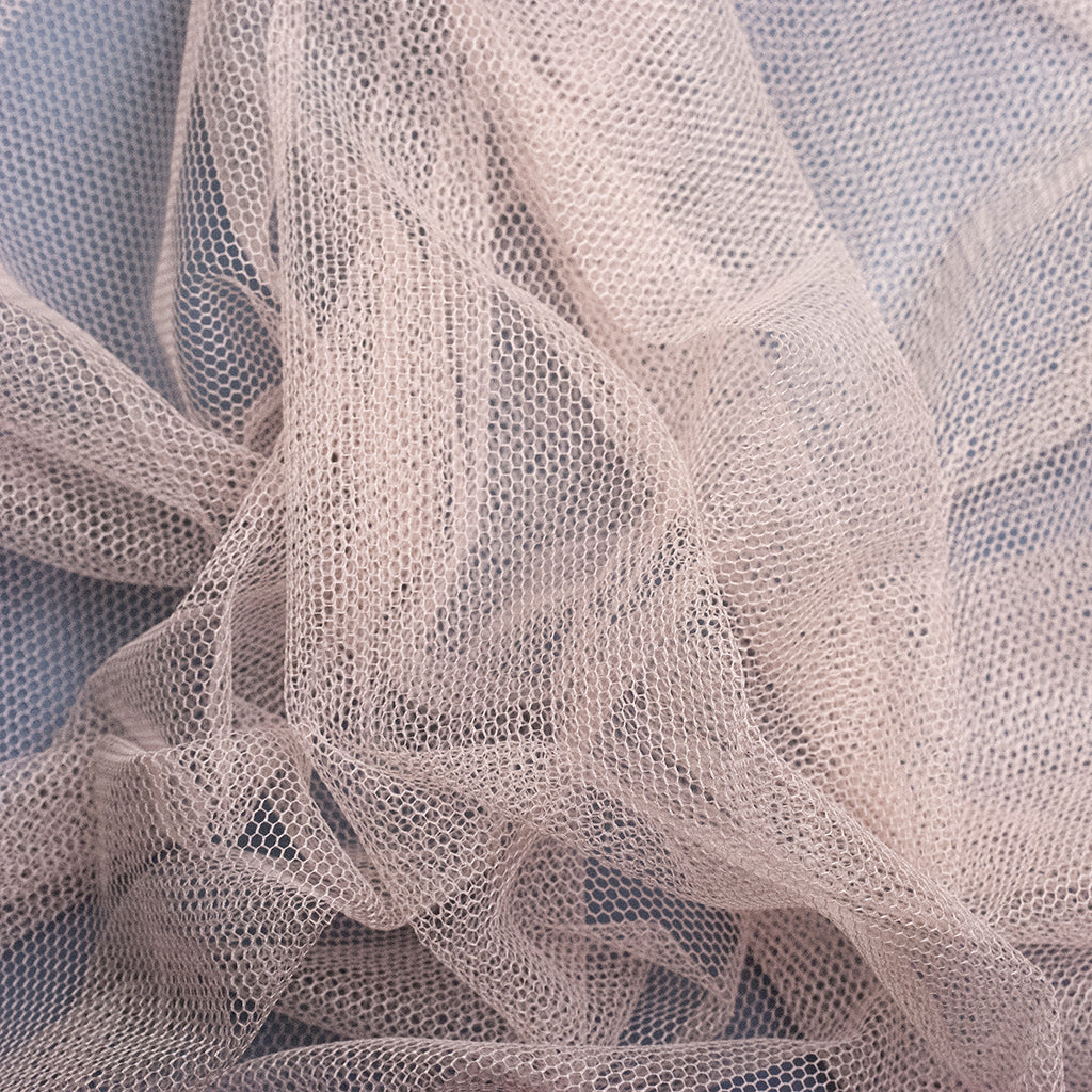 Tul liso MEDI rosa grisáceo (CM)