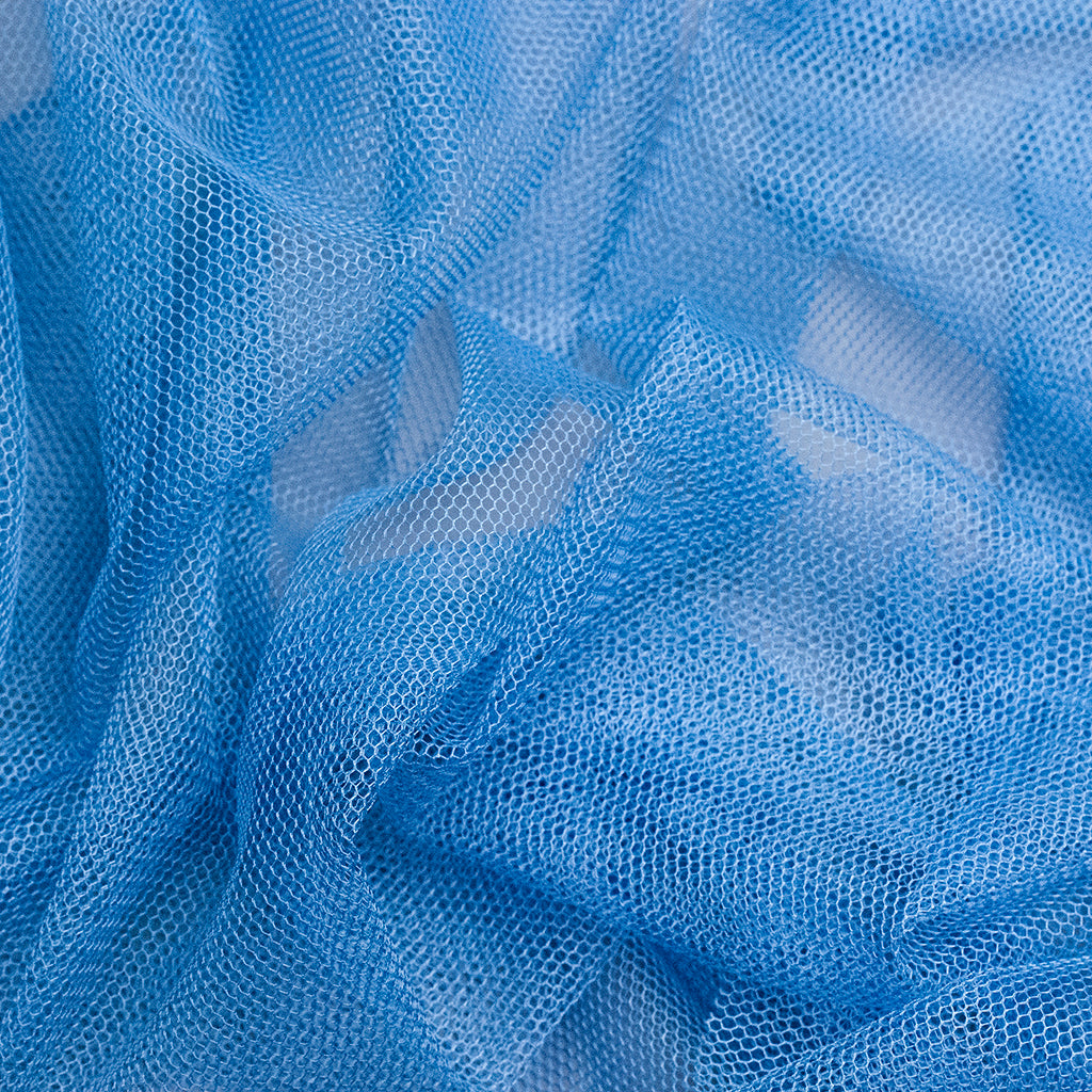 Tul liso MEDI azul acero claro (CM)