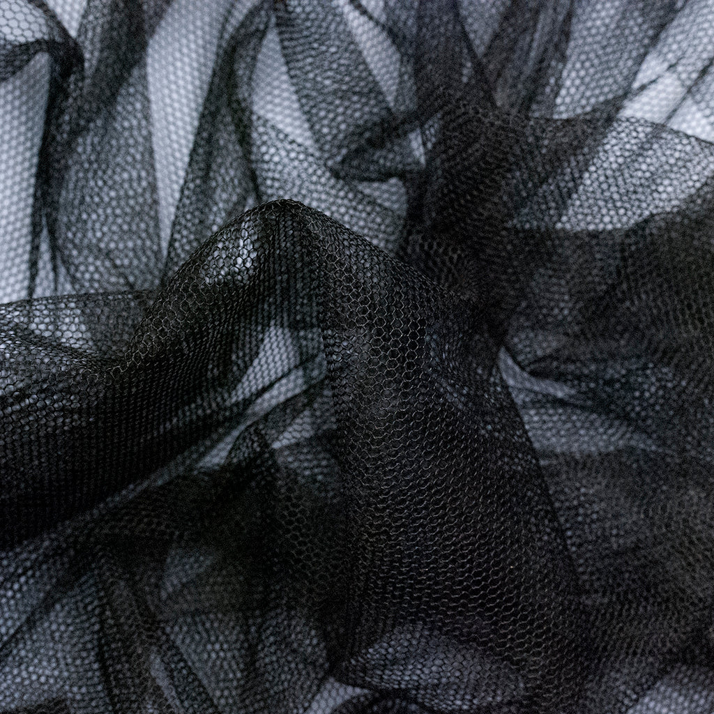 Tul liso MEDI negro (CM)