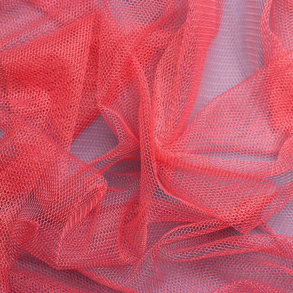 Tul liso MEDI rosa coral (CM)