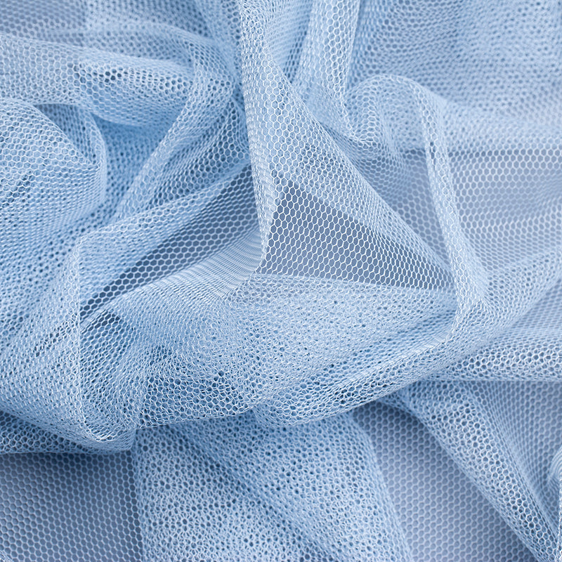 Tul liso MEDI azul celeste claro (CM)