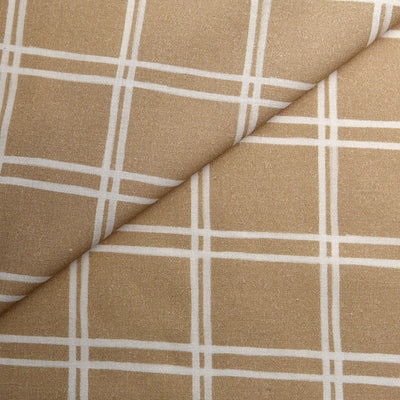 Tela estampada orgánica cuadros picnic CERTIFICADO GOTS (6 MTRS)