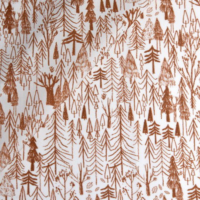 Tela estampada bosque into the wild (6 MTRS)