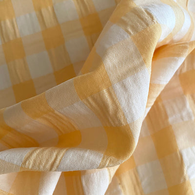 Tela vichy seersuker (6 MTRS) CERTIFICADO OEKO-TEX