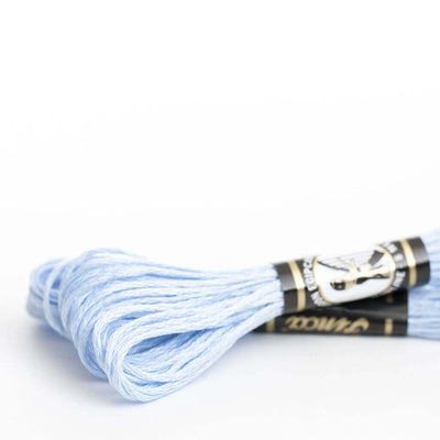 Mouliné especial Finca 100% algodón (violeta, lila, azul y verde)