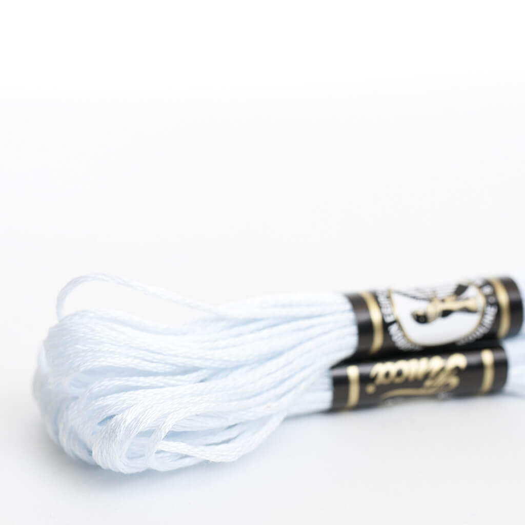 Mouliné especial Finca 100% algodón (violeta, lila, azul y verde)