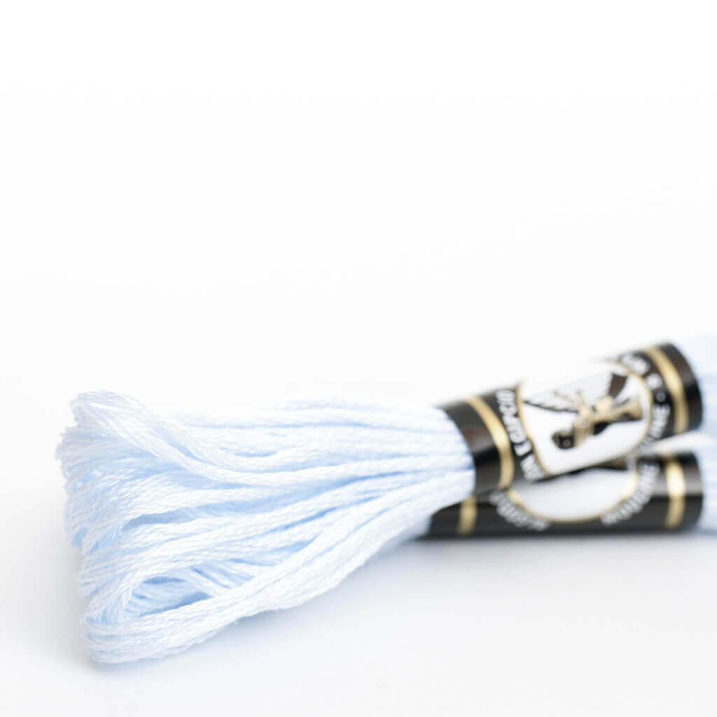 Mouliné especial Finca 100% algodón (violeta, lila, azul y verde)