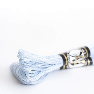 Mouliné especial Finca 100% algodón (violeta, lila, azul y verde)