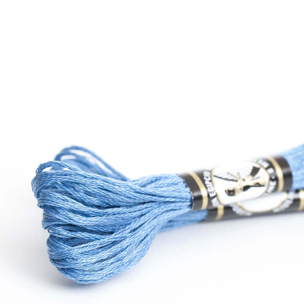 Mouliné especial Finca 100% algodón (violeta, lila, azul y verde)