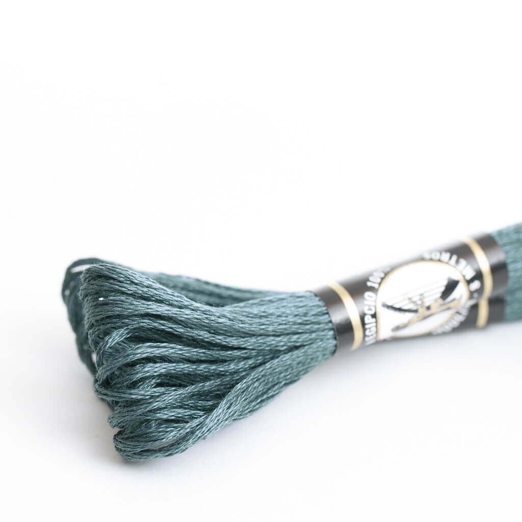 Mouliné especial Finca 100% algodón (violeta, lila, azul y verde)