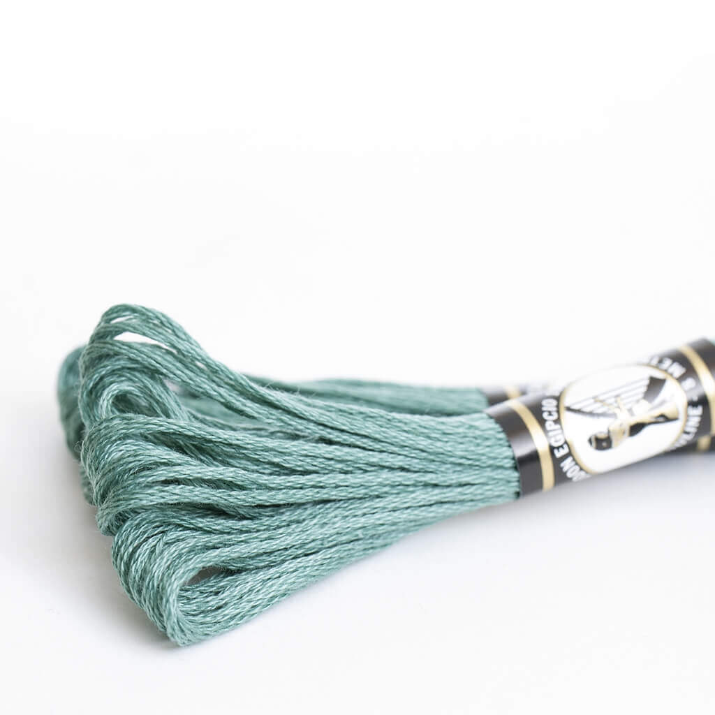 Mouliné especial Finca 100% algodón (violeta, lila, azul y verde)