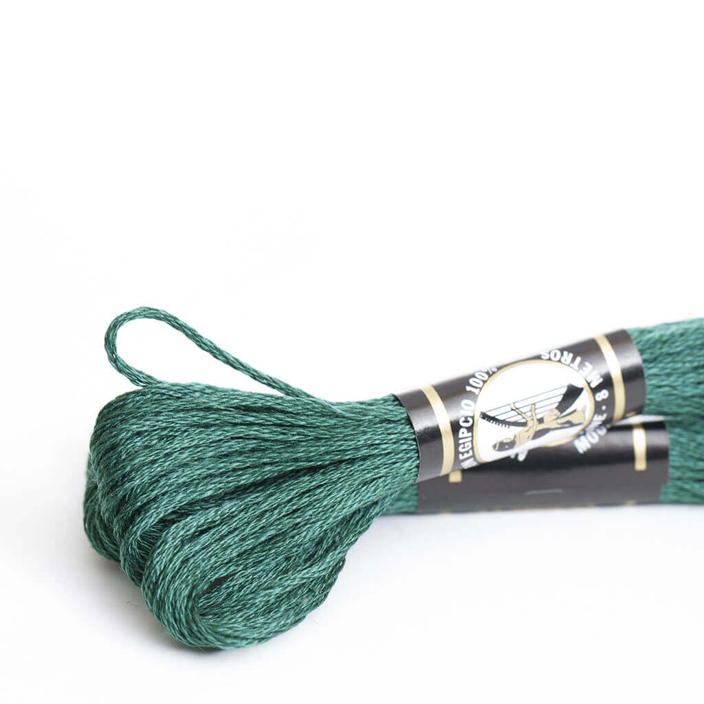 Mouliné especial Finca 100% algodón (violeta, lila, azul y verde)