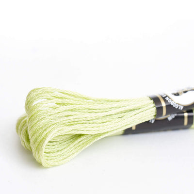 Mouliné especial Finca 100% algodón (violeta, lila, azul y verde)