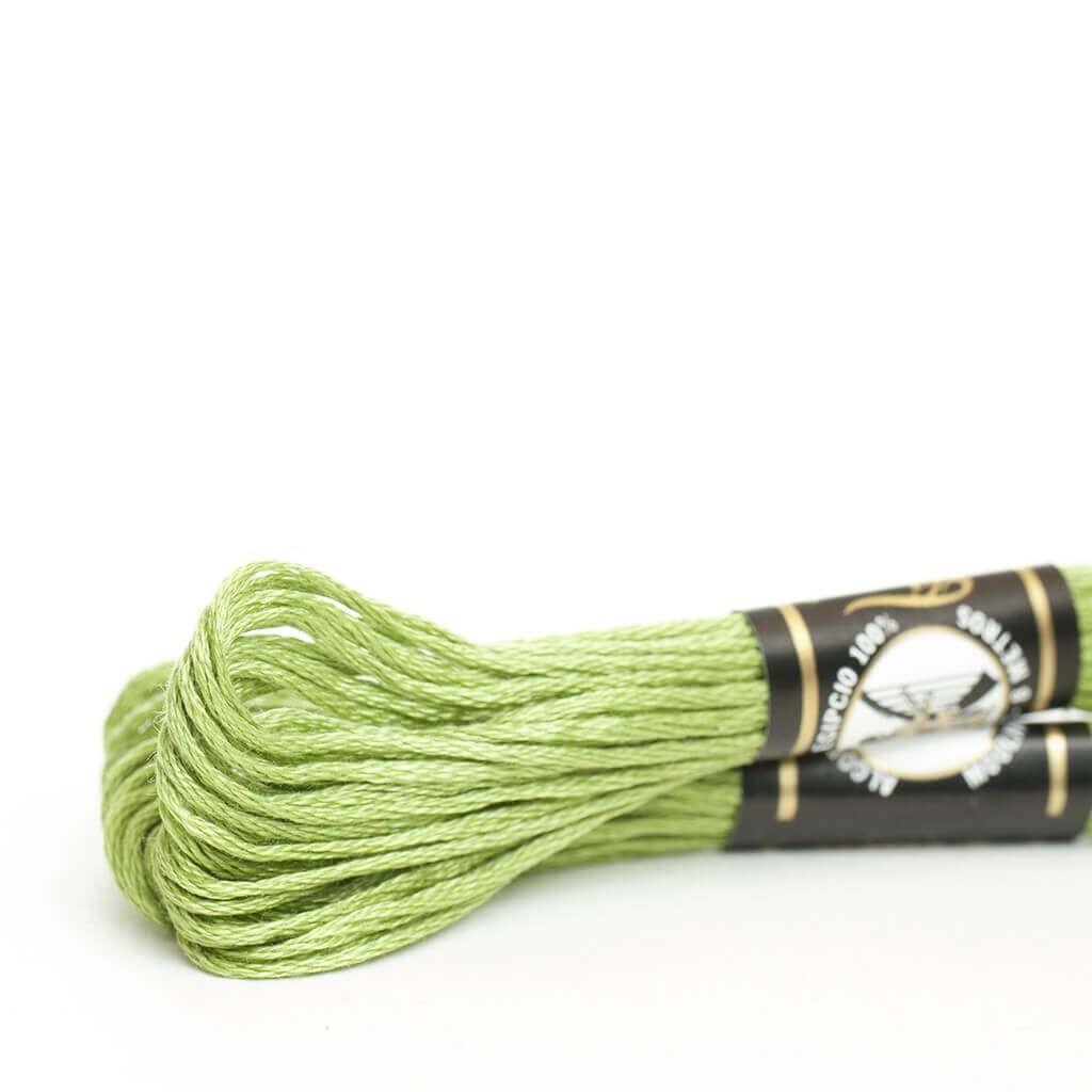 Mouliné especial Finca 100% algodón (violeta, lila, azul y verde)