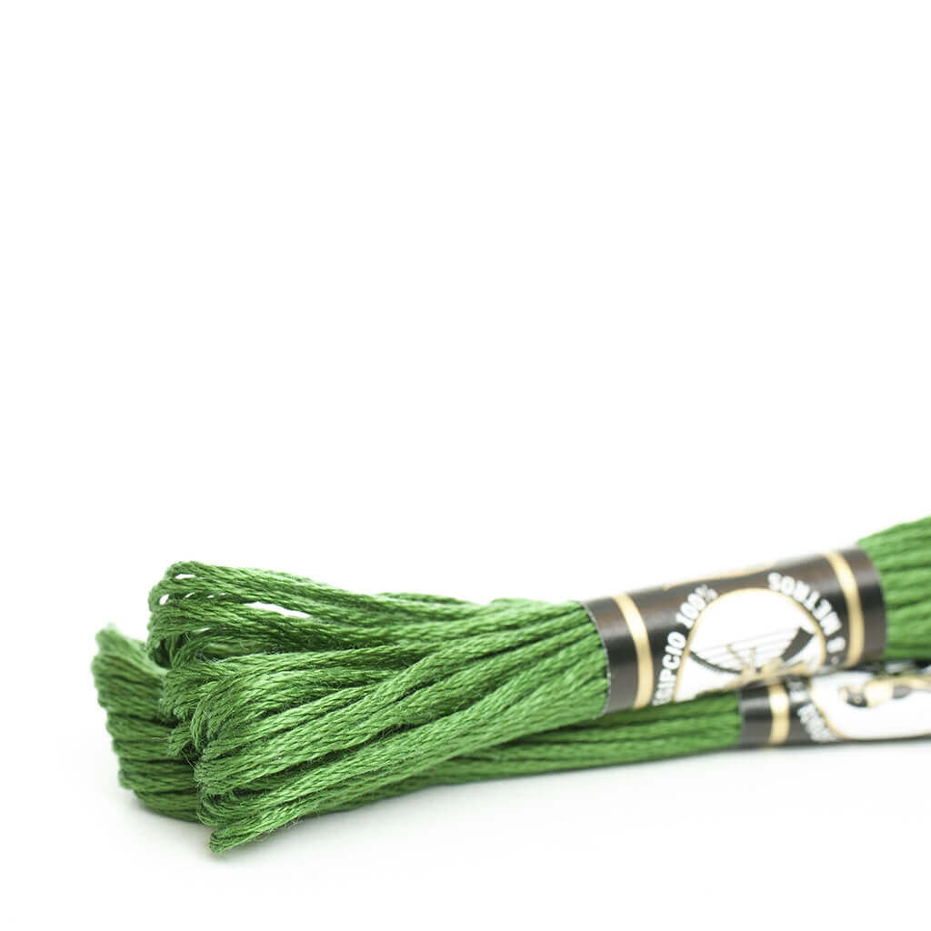 Mouliné especial Finca 100% algodón (violeta, lila, azul y verde)