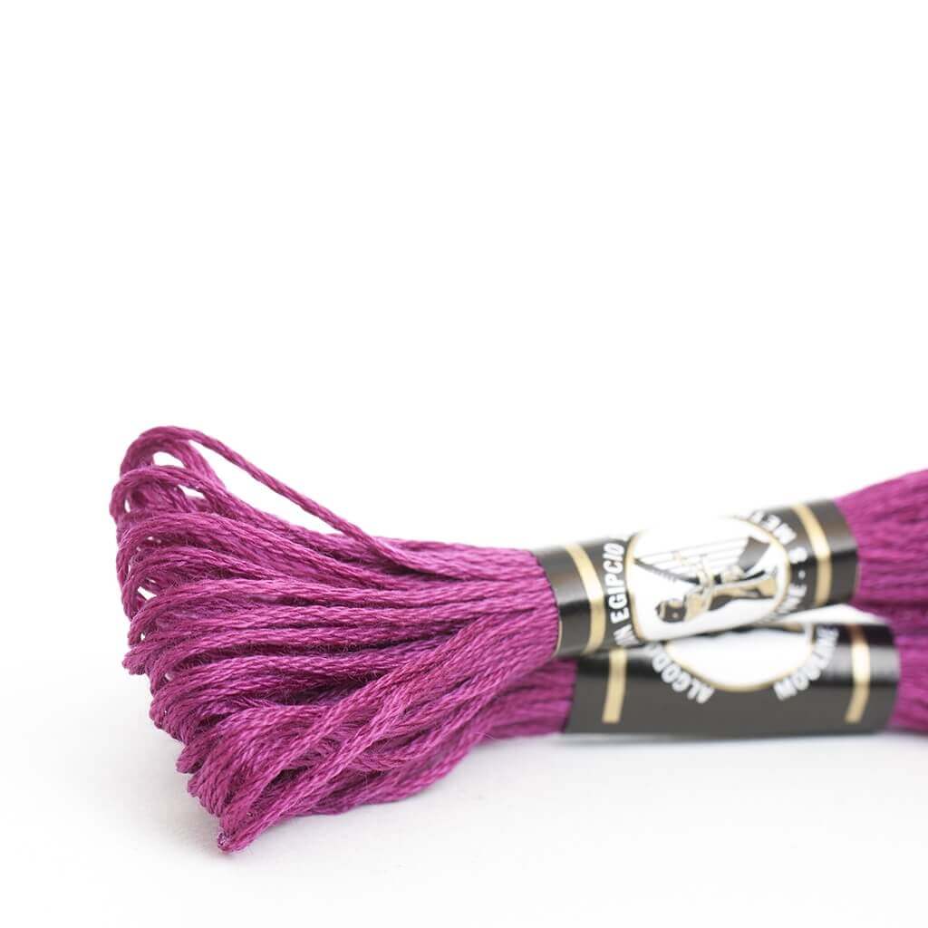 Mouliné especial Finca 100% algodón (violeta, lila, azul y verde)