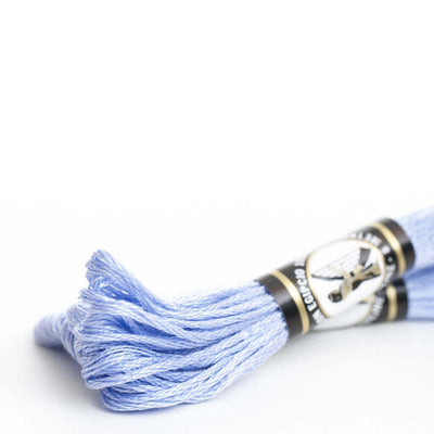 Mouliné especial Finca 100% algodón (violeta, lila, azul y verde)