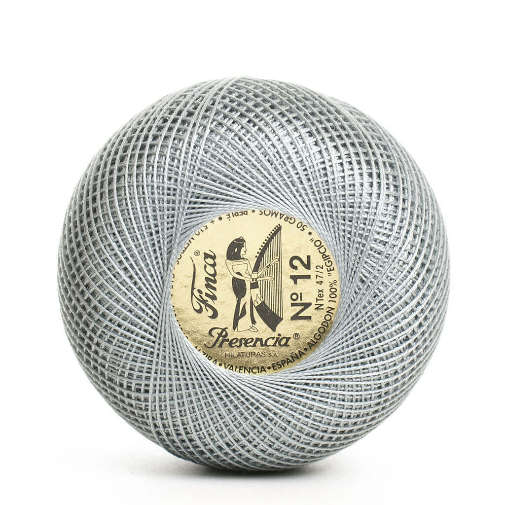 Perlé Finca 100% algodón egipcio nº12 colores fríos