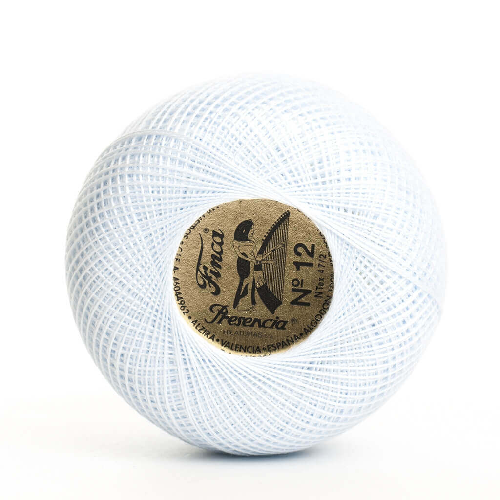 Perlé Finca 100% algodón egipcio nº12 colores fríos