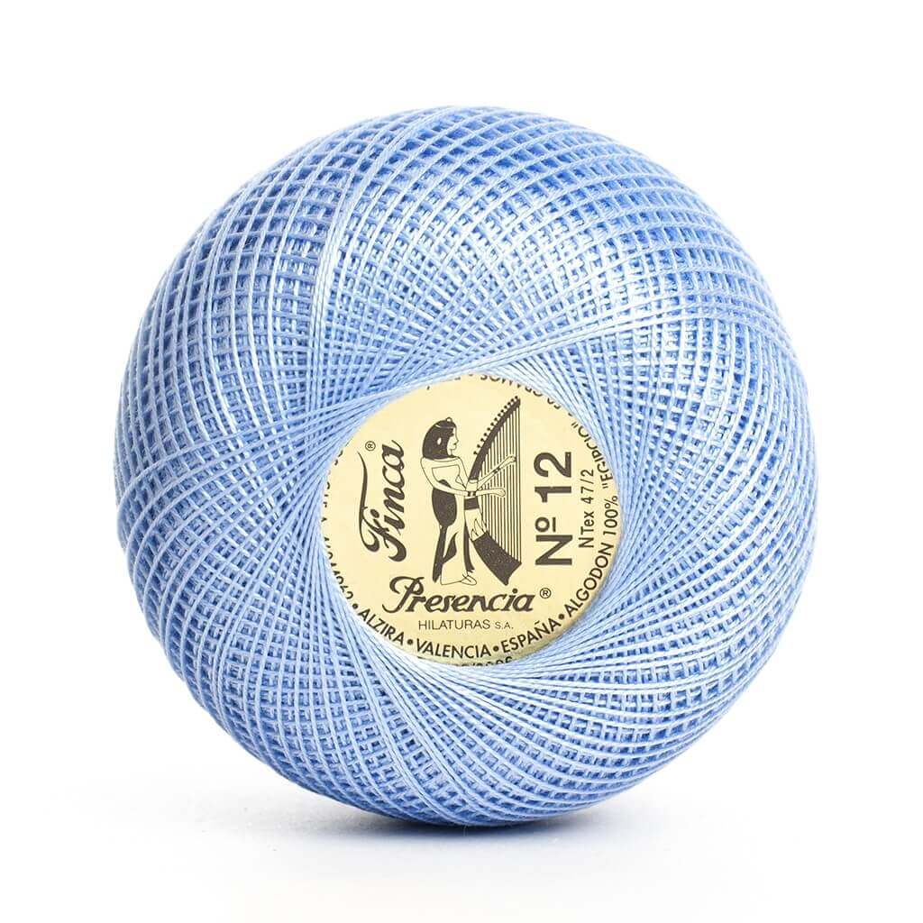 Perlé Finca 100% algodón egipcio nº8 colores fríos