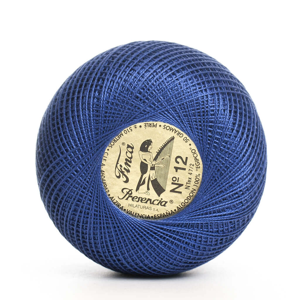 Perlé Finca 100% algodón egipcio nº8 colores fríos