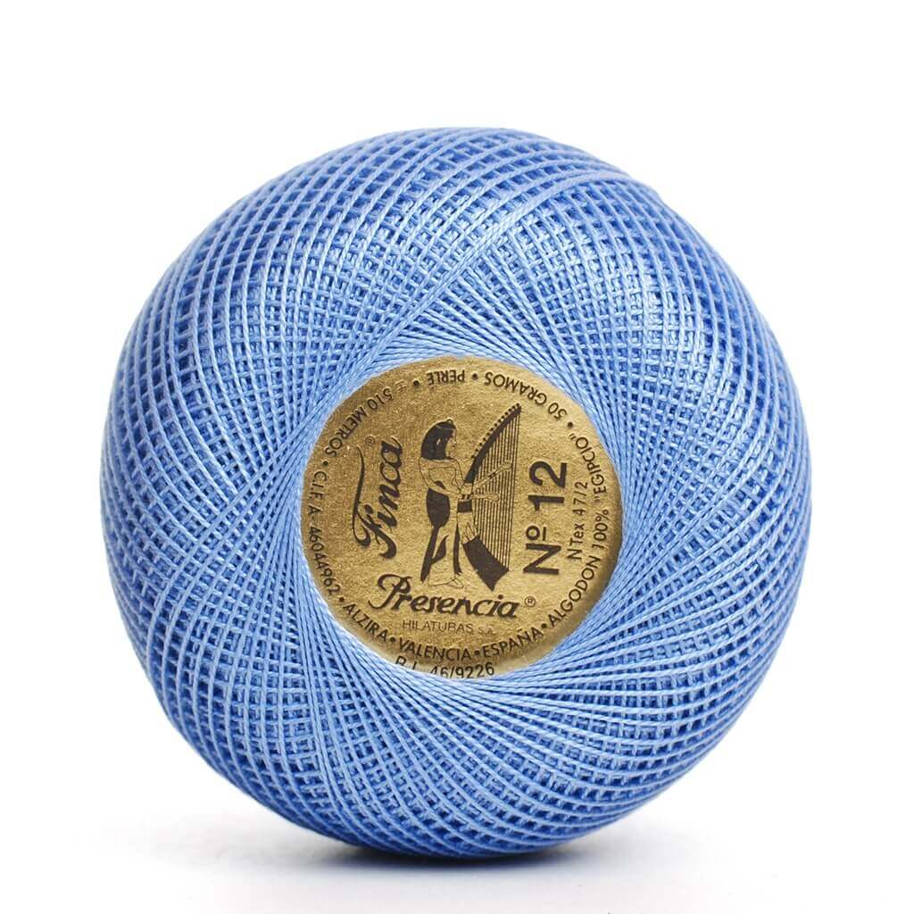 Perlé Finca 100% algodón egipcio nº8 colores fríos