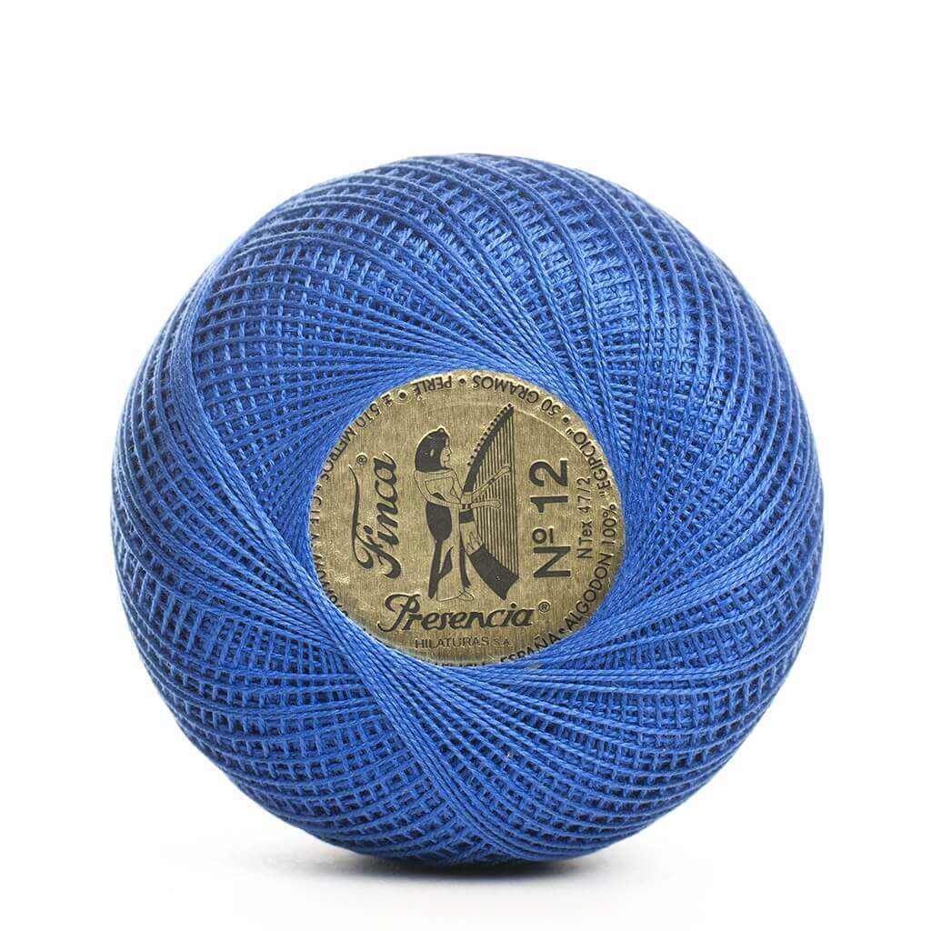 Perlé Finca 100% algodón egipcio nº8 colores fríos