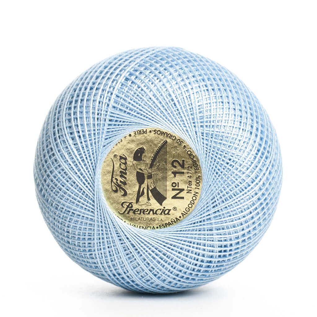 Perlé Finca 100% algodón egipcio nº12 colores fríos