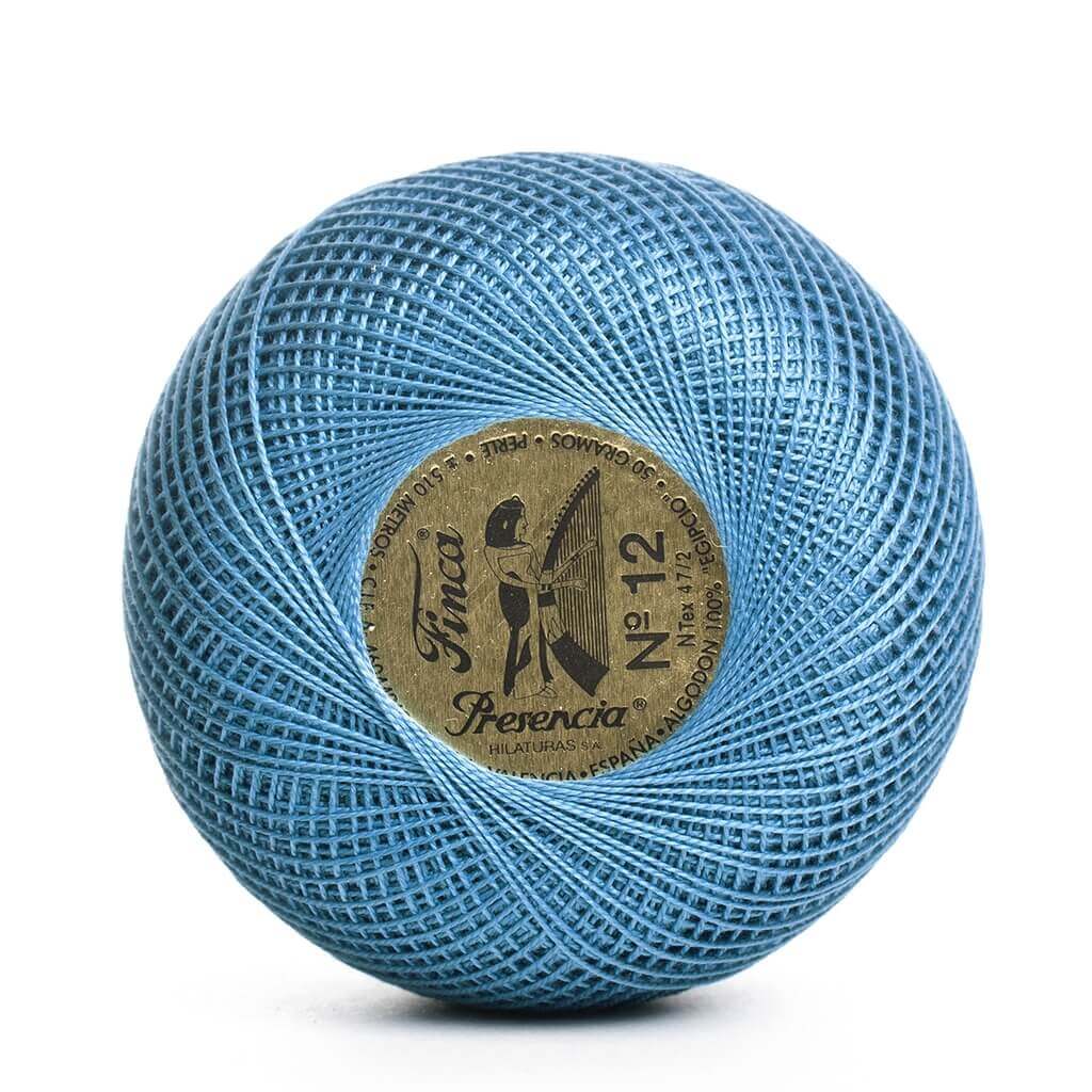 Perlé Finca 100% algodón egipcio nº8 colores fríos