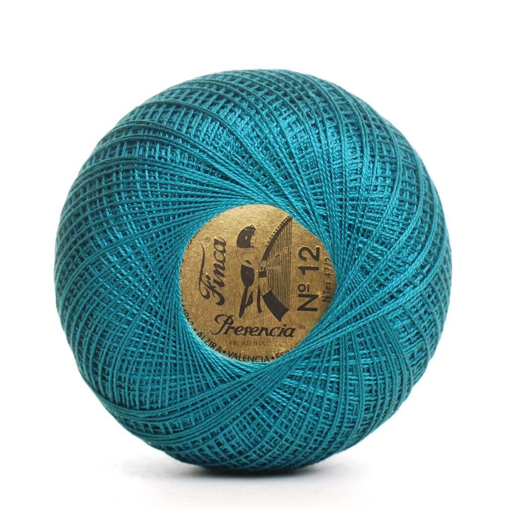 Perlé Finca 100% algodón egipcio nº12 colores fríos