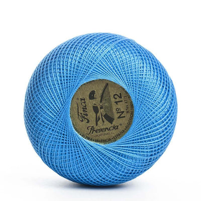 Perlé Finca 100% algodón egipcio nº8 colores fríos