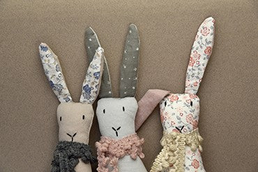 La familia de conejitos, nuestro DIY de Pascua