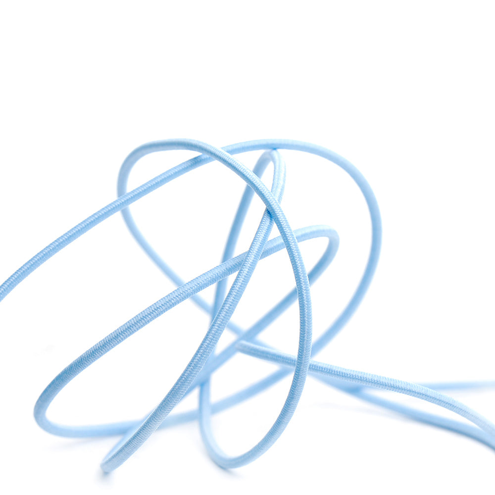CORDON ELASTICO REDONDO COLORES (25 MTRS)