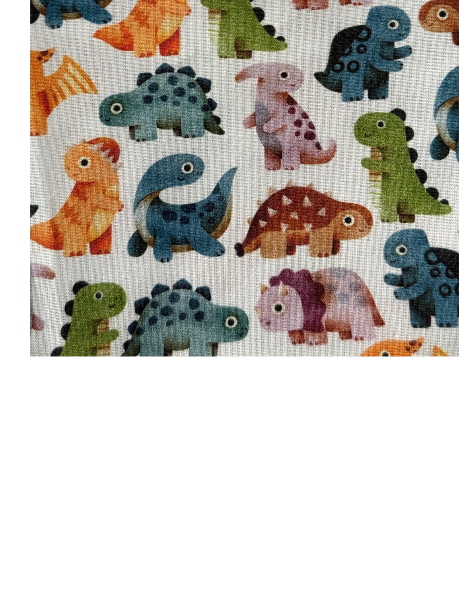 TELA POPELÍN ALGODÓN DINOSAURIOS