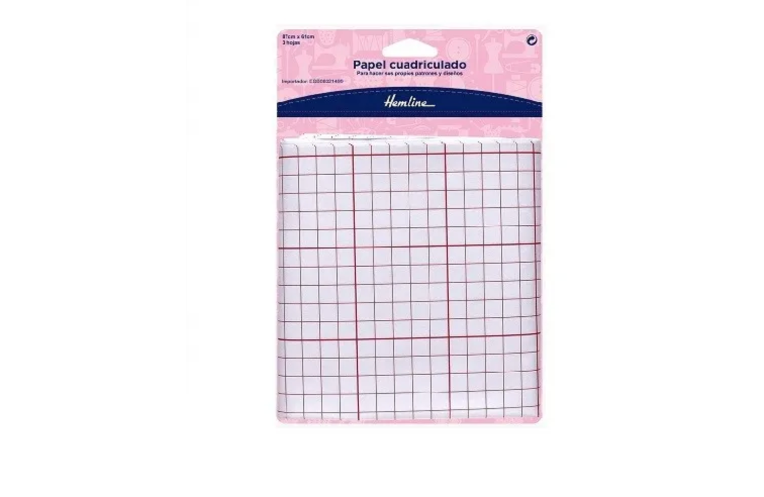 Papel Cuadriculado para Patrones Hemline