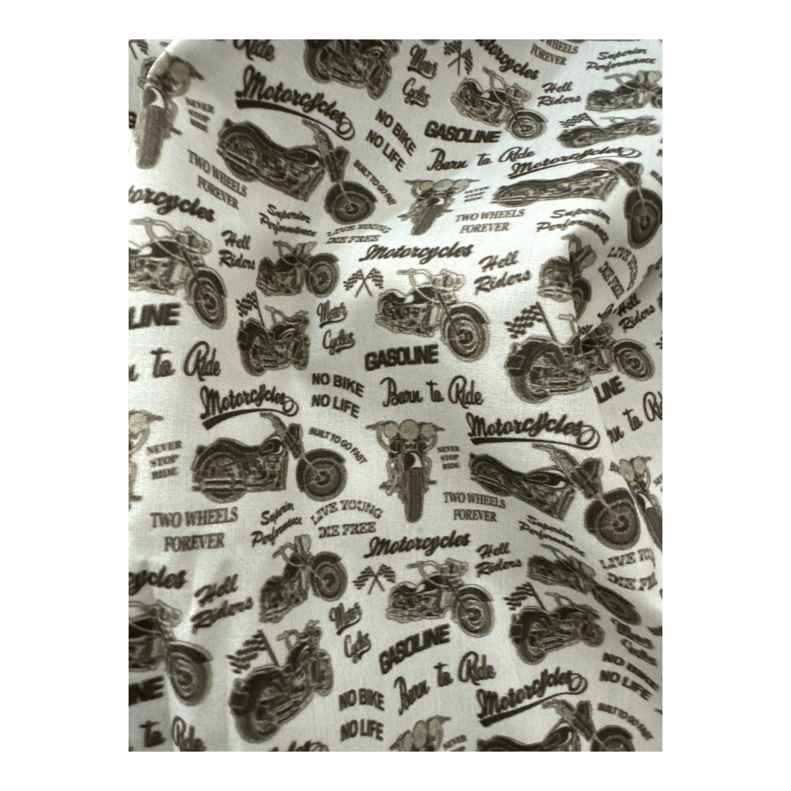 Tela Algodón Motorbikes CERTIFICADO OEKO-TEX